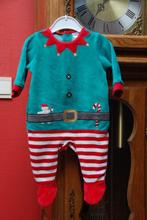 Carnavalspyjama Onesie Elf in fluweel T68cm als NIEUW!, Kinderen en Baby's, Baby Club de C&A, Ophalen of Verzenden, Jongetje of Meisje