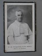 Greg. van Hove Boom 1858 Kanunnik Averbode Eindhout pastoor, Verzamelen, Verzenden, Bidprentje