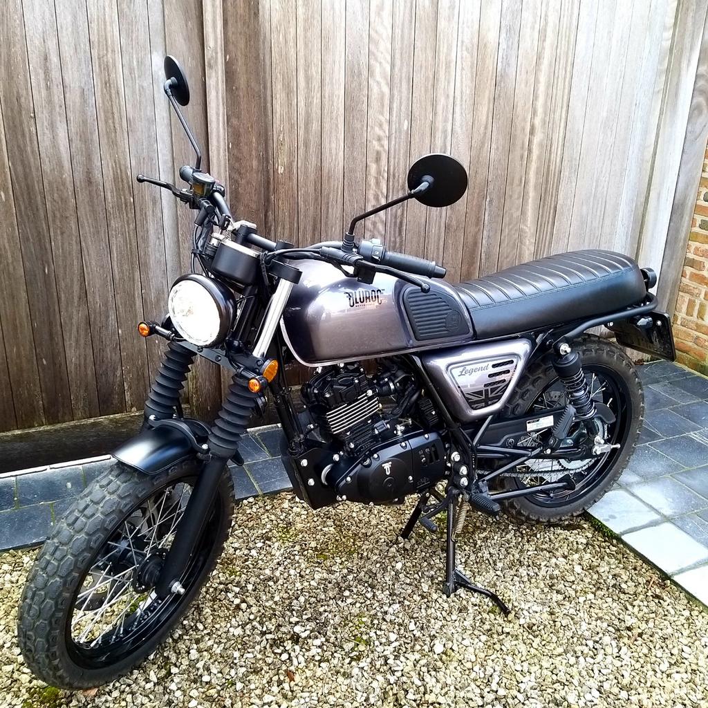 Bluroc Legend 125 grijs, Fietsen en Brommers, Brommers | Overige merken, Ophalen