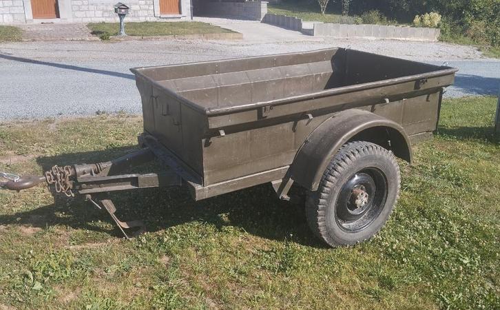 Remorque militaire, Autos : Divers, Remorques, Utilisé, Enlèvement