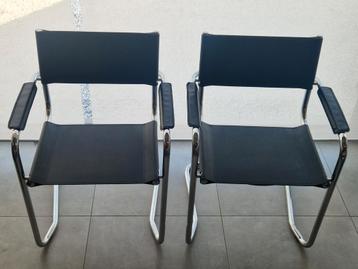 Mod Carla stoelen , Marcel Breuer 4 chroom buisframe stoel   beschikbaar voor biedingen