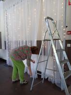 Lichtgordijn en witte gordijnen 3m + 6m breed, Huis en Inrichting, Ophalen, Zo goed als nieuw
