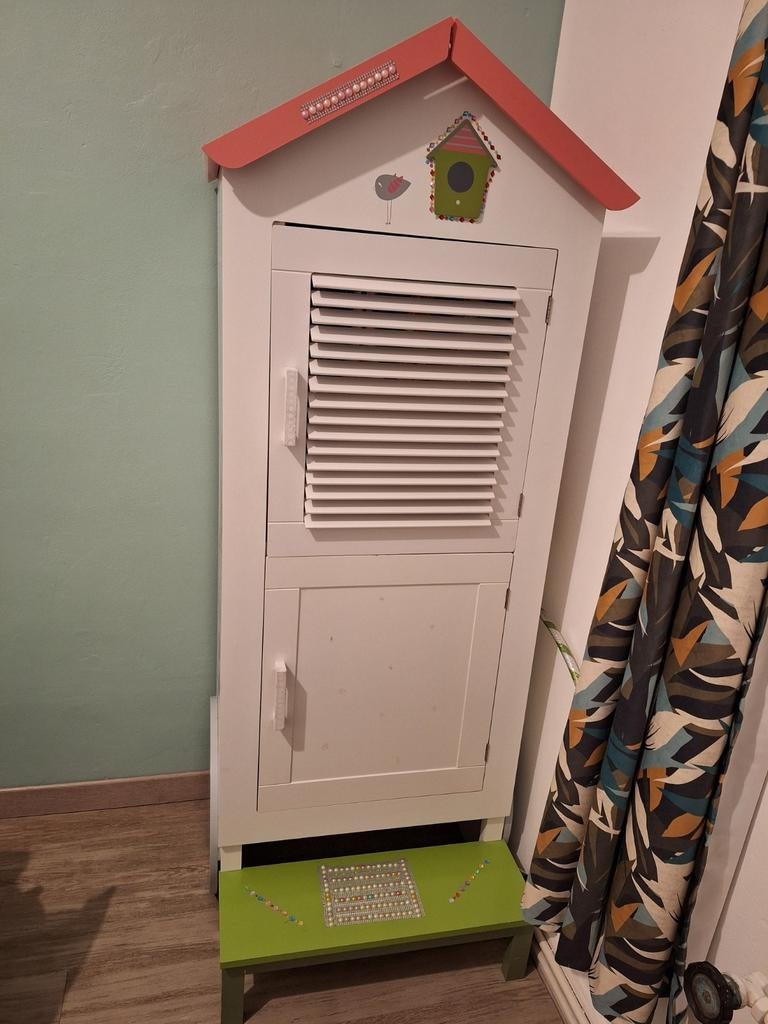 Garde robe petite fille, Enfants & Bébés, Chambre d'enfant | Commodes & Armoires