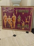 affiche circus, Verzamelen, Posters, Ophalen, Met lijst, Deurposter of groter, Rechthoekig Liggend