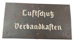 duitse ww2 Luftschutz Verbandkasten met inhoud met datum, Ophalen of Verzenden