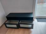 Tv kast zwart ikea, Huis en Inrichting, Kasten |Televisiemeubels, Ophalen, Gebruikt