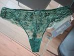 Neuf string vert dentelle Lingadore XL, Ophalen of Verzenden, Groen, String