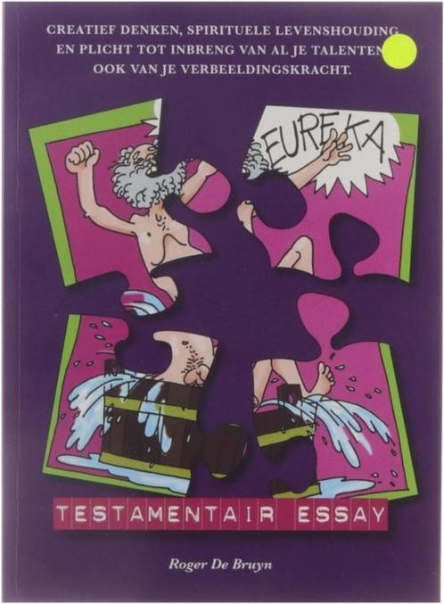 Testamentair essay. Creatief denken,..., Boeken, Overige Boeken, Nieuw, Ophalen