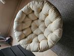 rotan papasan, beige, Huis en Inrichting, Zetels | Voetbanken en poefs, Ophalen, Nieuw