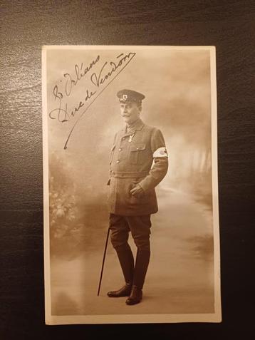 Foto gesigneerd door prins Emmanuel d'Orléans (1872-1931) beschikbaar voor biedingen