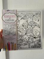 Kleuren op canvas - flamingo, Ophalen, Nieuw