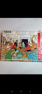 Puzzle Tintin 100 pièces le temple du soleil (1992), Ophalen of Verzenden, Zo goed als nieuw