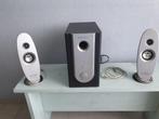 Haut-parleurs + basse, Audio, Tv en Foto, Luidsprekerboxen, Zo goed als nieuw, Complete surroundset, Minder dan 60 watt, Ophalen