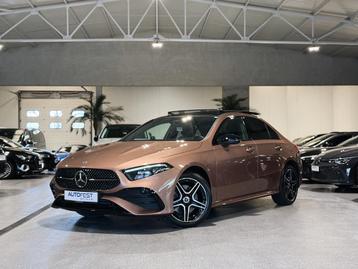 Mercedes-Benz A250e Limousine AMG-Line Rosé Gold - Garantie, Alcantara, Bedrijf, 5 deurs, Hybride Elektrisch/Benzine