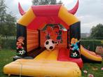 Springkasteel voetbal te koop, Ophalen, Gebruikt