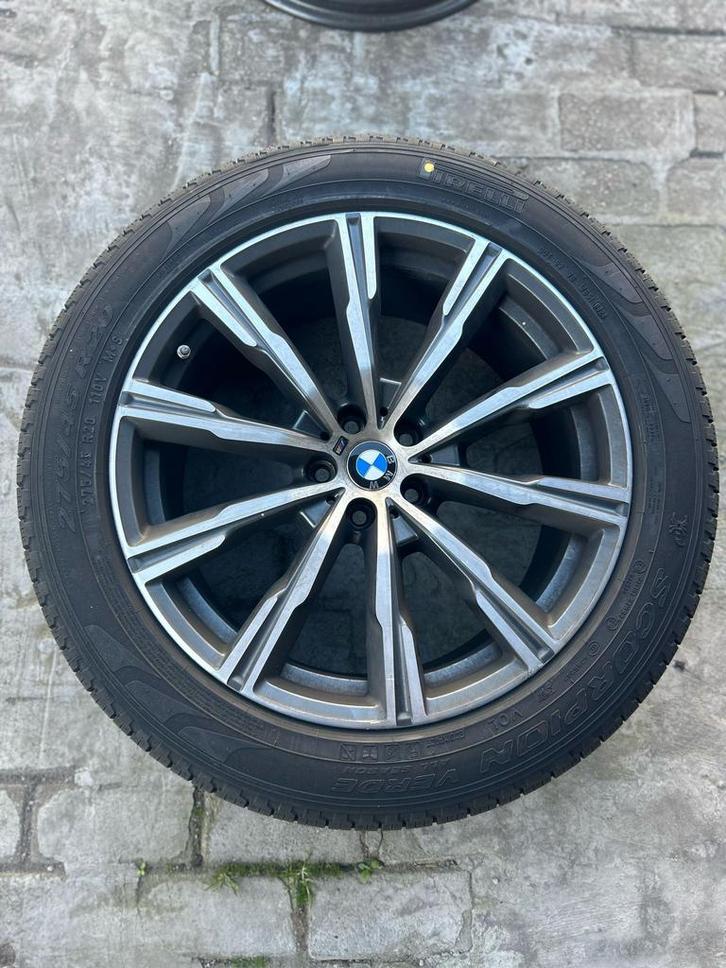 20” BMW X5 X6 G05 G06 VELGEN ORIG SET TPMS 742M, Auto-onderdelen, Banden en Velgen, Band(en), Winterbanden, 21 inch, 275 mm, Overig