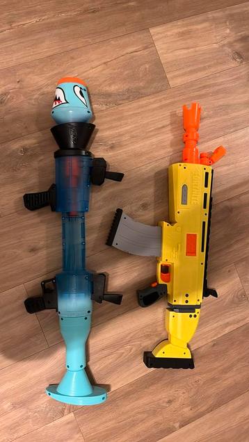 Fortnite nerf geweren scar en rocket lancer beschikbaar voor biedingen