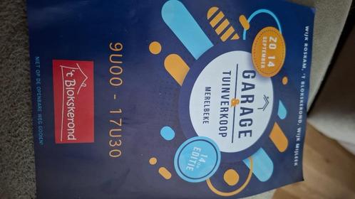 Garageverkoop in Merelbeke, Diversen, Rommelmarktspullen, Zo goed als nieuw, Ophalen