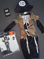Verkleedkledij pak skelet Halloween maat 98 104, Kinderen en Baby's, Carnavalskleding en Verkleedspullen, Ophalen of Verzenden
