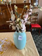 vaas met kunst bloemen, Antiek en Kunst, Ophalen