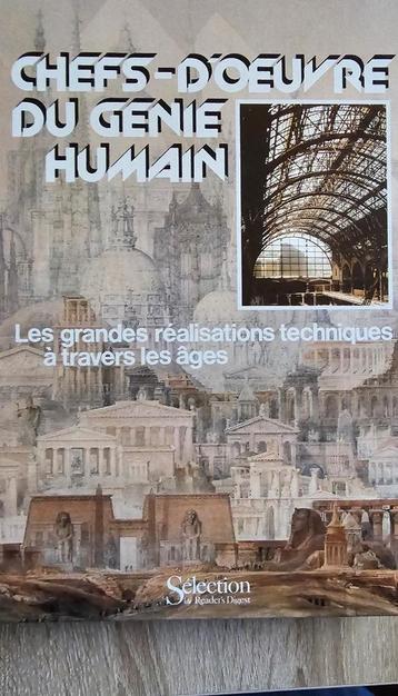 Livre «Chefs d’œuvre du génie humain», Enlèvement, Comme neuf, Reader digest Sélection