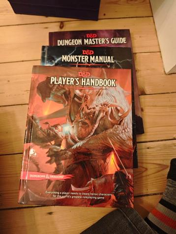 Livres de base de Dungeons and Dragons, 5e édition, Enlèvement, Comme neuf