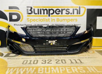 BUMPER Peugeot 308  2012-2016 VOORBUMPER 2-J3-11963z disponible aux enchères