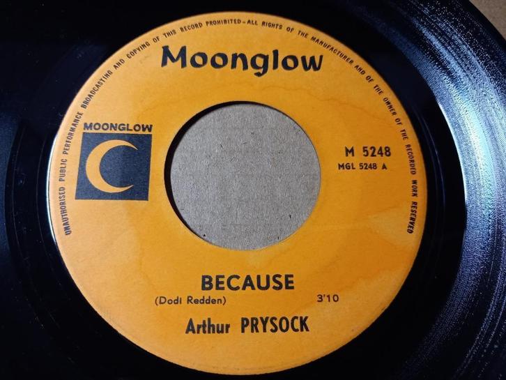 Arthur Prysock ‎– Because / Jet '7, Cd's en Dvd's, Vinyl Singles, Gebruikt, Single, Jazz en Blues, 7 inch, Ophalen of Verzenden