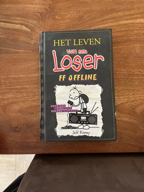 Jeff Kinney - Ff offline, Boeken, Kinderboeken | Jeugd | 10 tot 12 jaar, Zo goed als nieuw, Ophalen of Verzenden