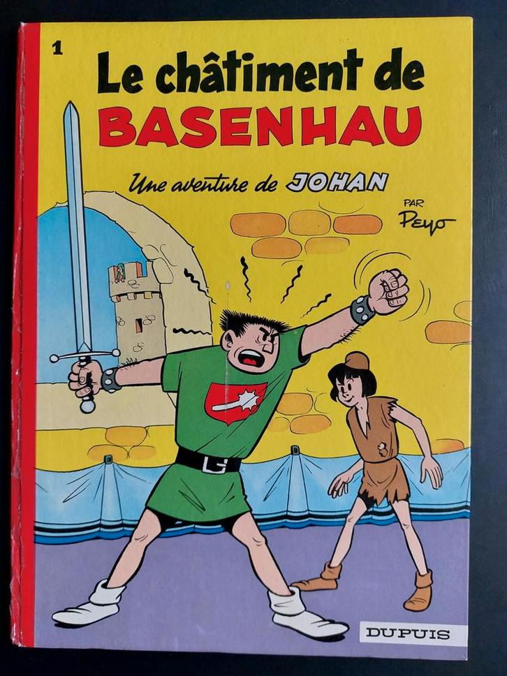 JOHAN ET PIRLOUIT 1975 Dupuis dos rond bon état, Boeken, Stripverhalen, Ophalen of Verzenden