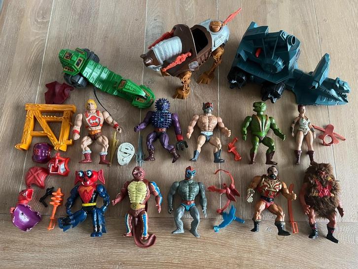 Lot Masters of the Universe | He - Man | Mattel | 1980s, Kinderen en Baby's, Speelgoed | Actiefiguren, Gebruikt, Verzenden
