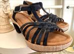 Muiltjes van het merk Gabor, maat 6, (39), Kleding | Dames, Schoenen, Blauw, Gabor, Sandalen of Muiltjes, Zo goed als nieuw