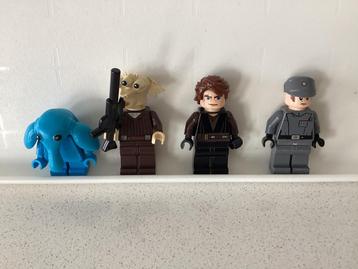 Star Wars minifiguren 4 stuks ( lot2) beschikbaar voor biedingen