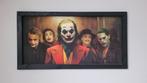 Cadre avec toile joker de Batman, Enlèvement