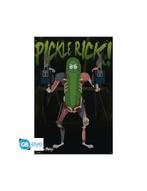 Rick & Morty - Poster Maxi (91.5x61cm) - Pickle Rick, Cinéma et TV, Affiche ou Poster pour porte ou plus grand, Envoi, Carré