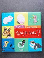 Qui suis-je ? ouvre et découvre - Nicola Davies, Nicola Davies, Garçon ou Fille, Enlèvement ou Envoi, Comme neuf