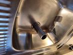 Évier inox avec bouchon trop plein, Enlèvement, Utilisé