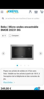 Four à micro-ondes BEKO encastrable neuve, Electroménager, Neuf, Encastré, Enlèvement, Four