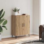 Dressoir 70x34x90 cm bewerkt hout artisanaal eikenkleur, Verzenden, Nieuw