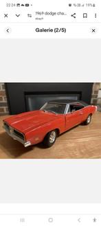 Dodge charger 1969 1/18, Hobby en Vrije tijd, Modelauto's | 1:18, Ophalen, Nieuw, Hot Wheels