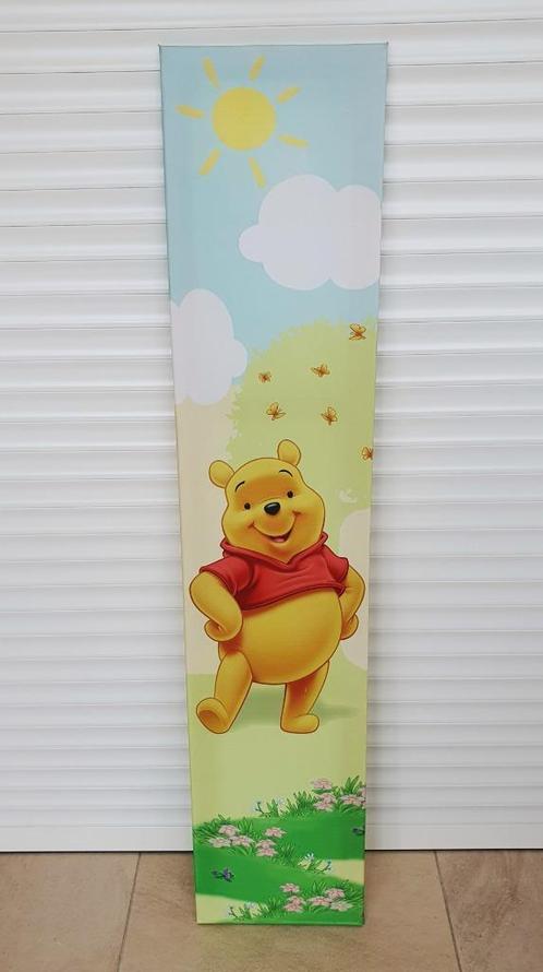 Houten kader met canvas met tekening van Winnie the Pooh, Antiek en Kunst, Kunst | Schilderijen | Modern, Ophalen of Verzenden