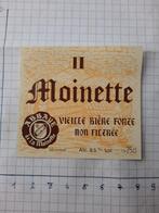 Bieretiket II Moinette, Collections, Marques de bière, Comme neuf, Enlèvement