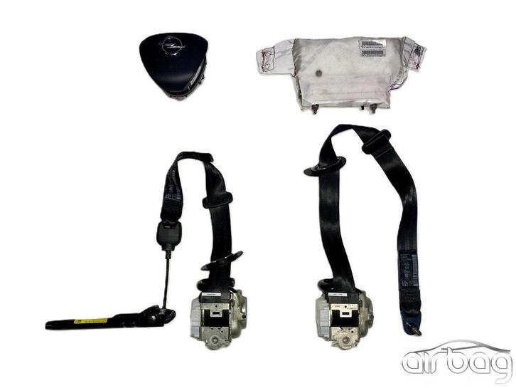 Opel Combo airbag set stuur airbag passagier airbag gordel s, Auto-onderdelen, Dashboard en Schakelaars, Gebruikt, Ophalen of Verzenden