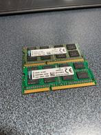 (16GB) (2x8) Kingston ValueRAM 8GB DDR3L SODIMM 1600MHZ, 16 GB, Ophalen of Verzenden, Laptop, Zo goed als nieuw