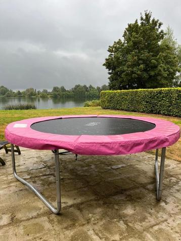 Trampoline salta + veiligheidsnet, Kinderen en Baby's, Speelgoed | Buiten | Trampolines, Ophalen, Zo goed als nieuw