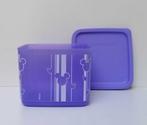 Tupperware « Cubixbox Disney - Mickey » 1 liter - paars, Huis en Inrichting, Ophalen of Verzenden, Nieuw, Paars, Bus of Trommel