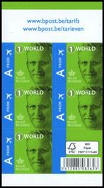1 boekje koning filip 5 x nummer 1 wereld, Koninklijk huis, Frankeerzegel, Ophalen of Verzenden, Zonder stempel