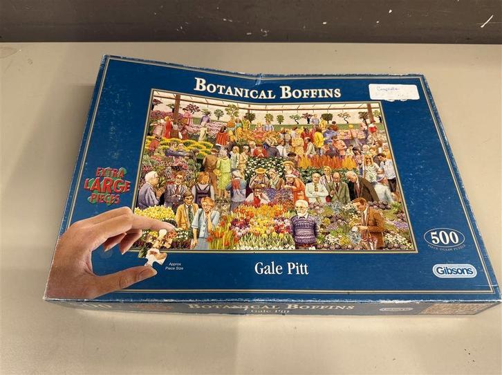 gibsons 500x puzzel Botanical Boffins Gale Pitt, Hobby en Vrije tijd, Denksport en Puzzels, Gebruikt, Ophalen of Verzenden