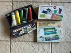 Lot aquarel verf, Ophalen, Zo goed als nieuw