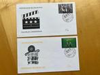 2 FDC Belgische film : Daens + huitième jour-1998, Verzenden, Kunst, Gestempeld, 1e dag stempel